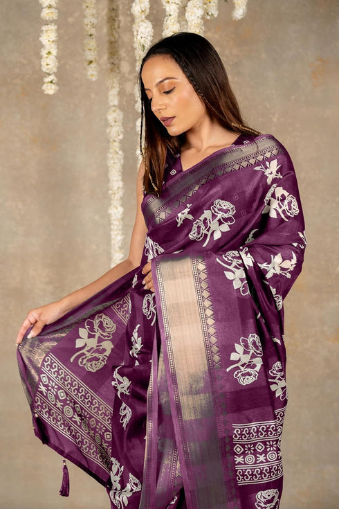 Vasthrlay Fashion Kalamkari Printed Ethnic Wear