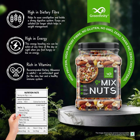 GreenFinity Healthy Nutmix