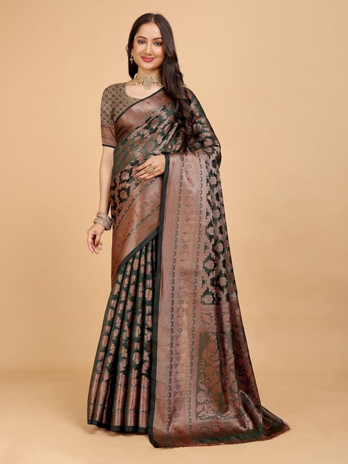 Vasthrlay Organza Ethnic Wear