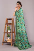 Vasthrlay Fashion Georgette Geometric Green Ethnic Wear