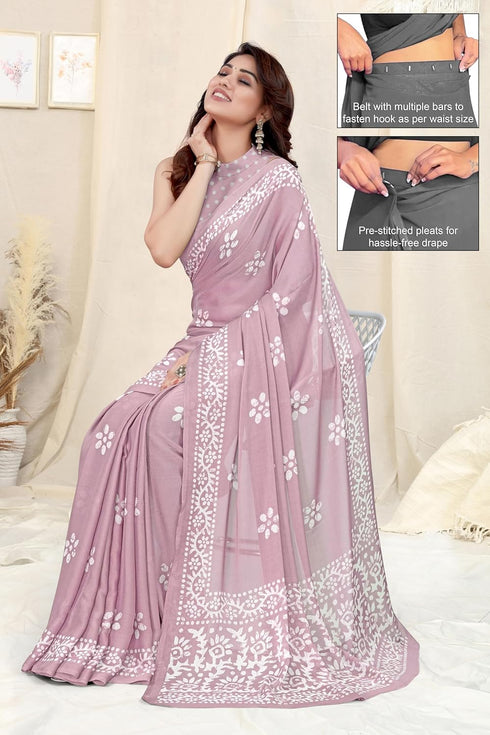 Vasthrlay Fashion Chiffon Printed Ethnic Wear