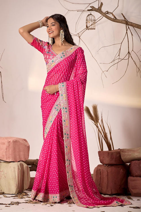 Vasthrlay Embroidered Unstitched Saiyaara Gold Free Ethnic Wear