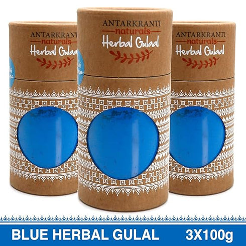 Antarkranti Naturals Blue Herbal Handmade Gulal