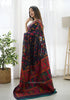 Vasthrlay Banarasi Unstitched Saree