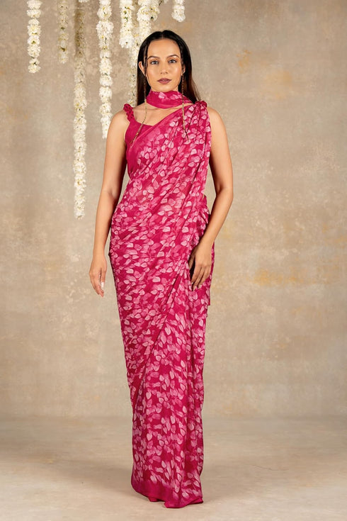 Vasthrlay Fashion Chiffon Printed Ethnic Wear