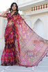 Vasthrlay Fashion Georgette Geometric Printed Ethnic Wear
