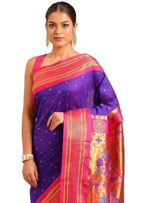 Vasthrlay Paithani Bottle Saree