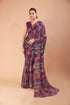 Vasthrlay Chiffon Unstitched Saree