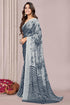 Vasthrlay Fashion Chiffon Printed Dusty Ethnic Wear