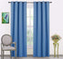 Italian Silk Blackout Curtain Solid Pack of 2 Piece