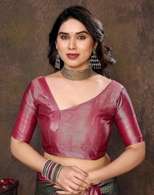 Vasthrlay Banarasi Kanjivaram Az Ys Og Yukti Yellow Ethnic Wear