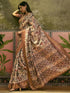Vasthrlay Printed Weaving Off White Off White Saree