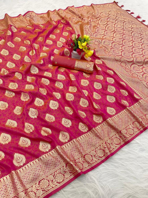 Vasthrlay Kanjivaram Banarasi Lavendar