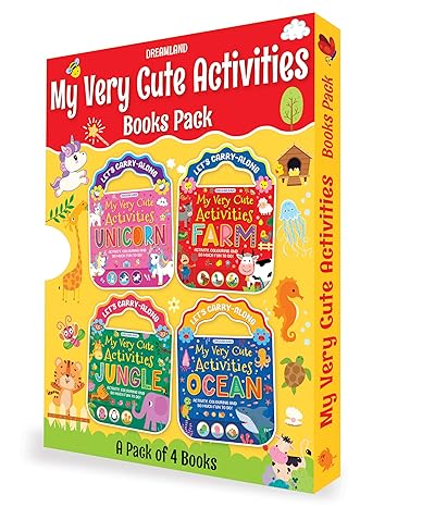 My Very Cute Activities & Colouring Books
