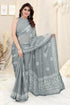 Vasthrlay Fashion Chiffon Printed Parrot Ethnic Wear