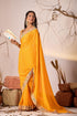 Vasthrlay Embroidered Unstitched Saiyaara Gold Free Ethnic Wear