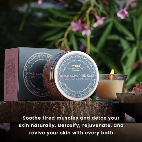 Nyassa Himalayan Pink Fragrant Bath Salt - 220 G