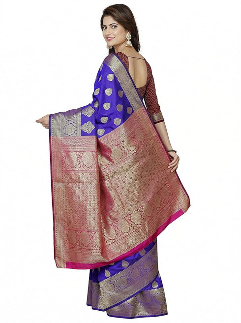 Vasthrlay Banarasi Freesize Ethnic Wear