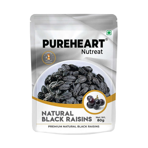 Pureheart Nutreat Premium Natural Black Raisins Kali Kishmish/Manuka