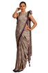 Vasthrlay Fashion Chiffon Geometric Printed Ethnic Wear