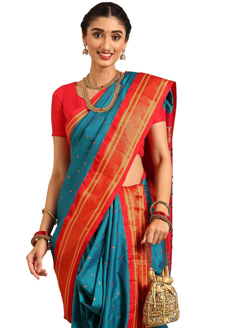 Vasthrlay Paithani Bottle Saree