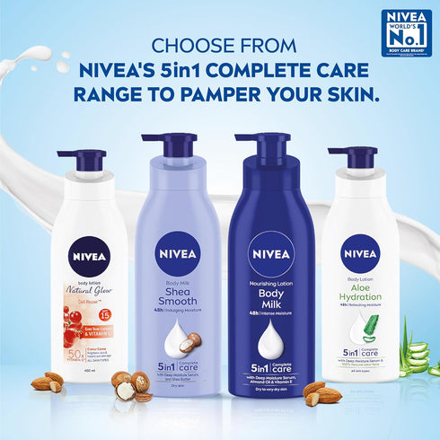 Nivea Body Lotion for Dry Skin Shea Smooth