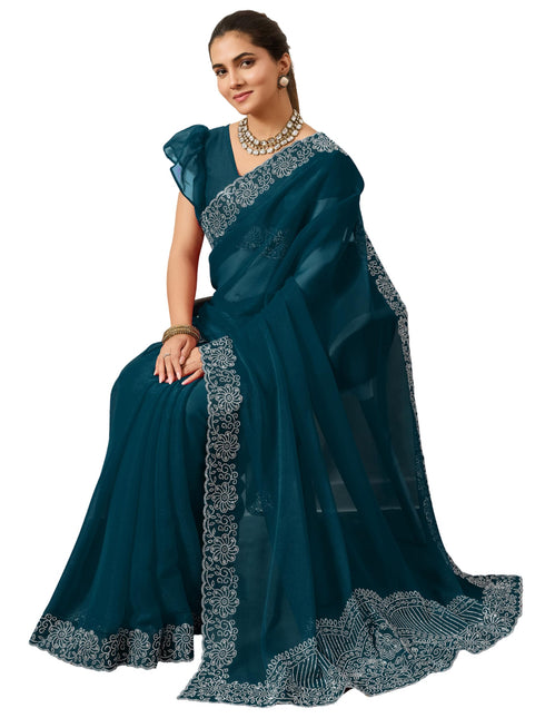 Vasthrlay Purple Saree