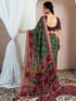 Vasthrlay Chiffon Bandhani Unstitched 4159s2944n Yellow