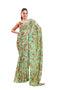Vasthrlay Chiffon Unstitched Saree