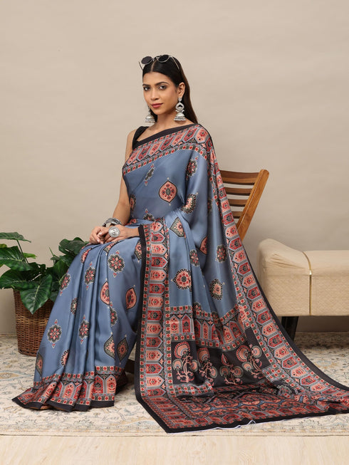 Vasthrlay Designer Unstitched Saree