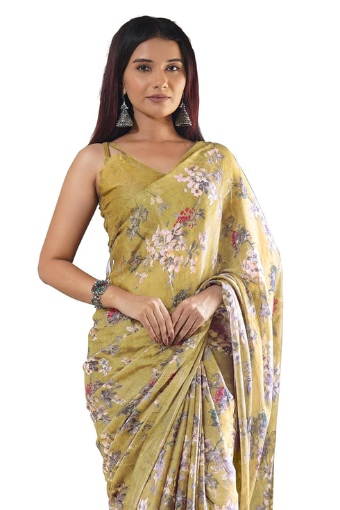 Vasthrlay Fashion Chiffon Georgette Dusty Ethnic Wear