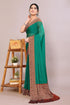 Vasthrlay Fashion Chiffon Georgette Teal Ethnic Wear