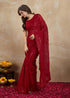 Vasthrlay Georgette Embroidery Worksaree Black Ethnic Wear
