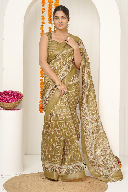 Vasthrlay Fashion Cotton Printed Ethnic Wear