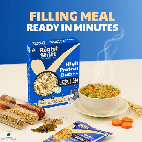 Right Shift High Protein Oats++ with Millets & Seeds