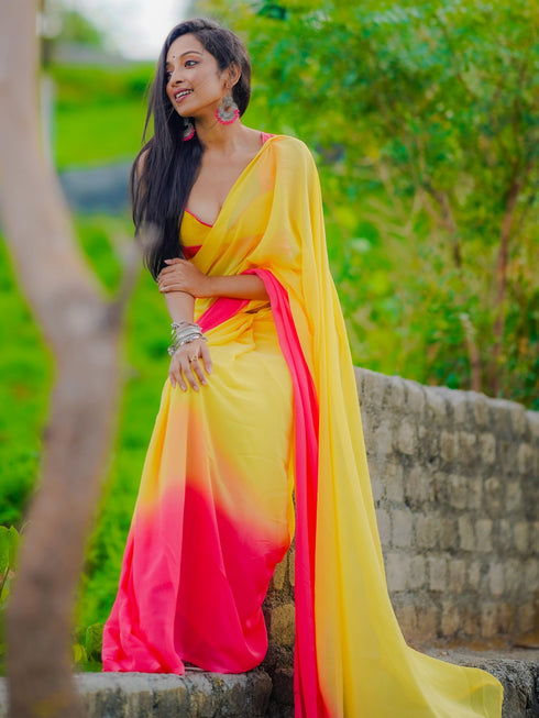 Vasthrlay Georgette Saree