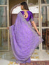 Vasthrlay Shimmer Embroidery Mustard Mustard Yellow Saree