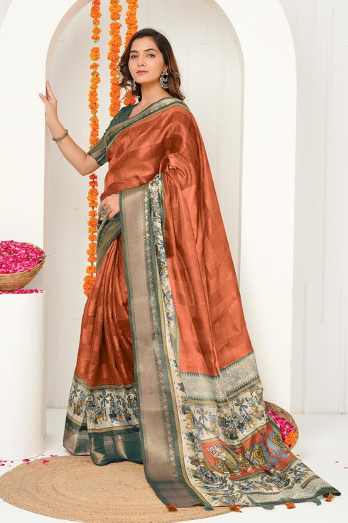 Vasthrlay Fashion Cotton Printed Ethnic Wear