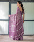 Vasthrlay Floral Printed Tassels Saree