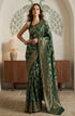 Vasthrlay Jacquard Floral Saree