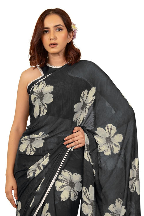 Vasthrlay Fashion Chiffon Printed Ethnic Wear