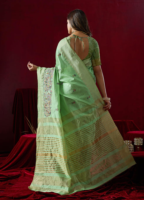 Vasthrlay Embroidery Saree