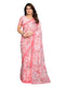 Vasthrlay Brown Unstitched Saree