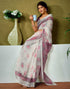 Vasthrlay Womens Cotton Printed Pink Saree