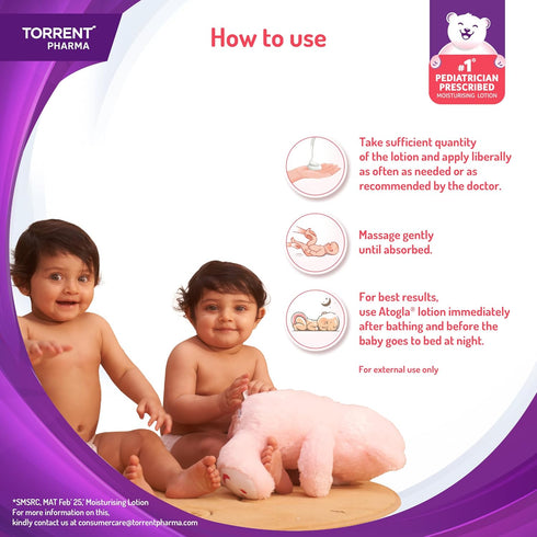 Atogla Baby Lotion 200ml from Tedibar Family