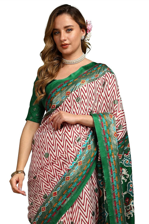 Vasthrlay Fashion Cotton Printed Ethnic Wear