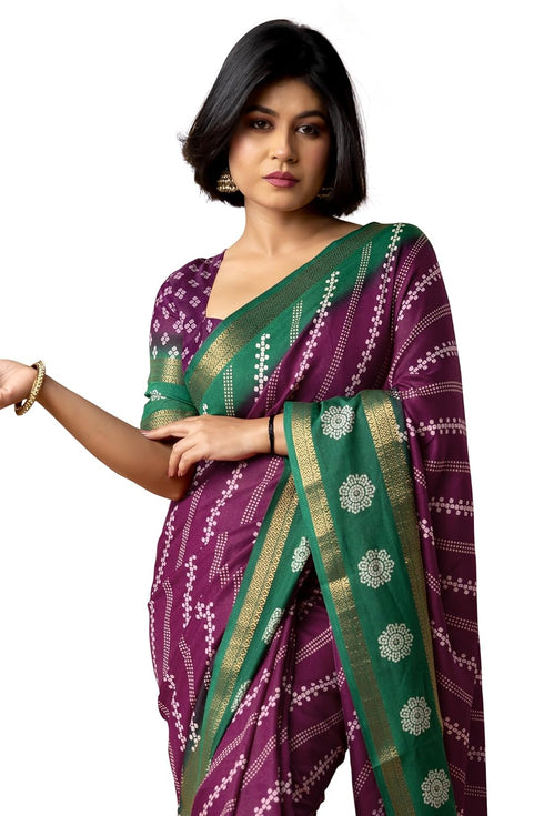 Vasthrlay Fashion Bandhani Printed Ethnic Wear