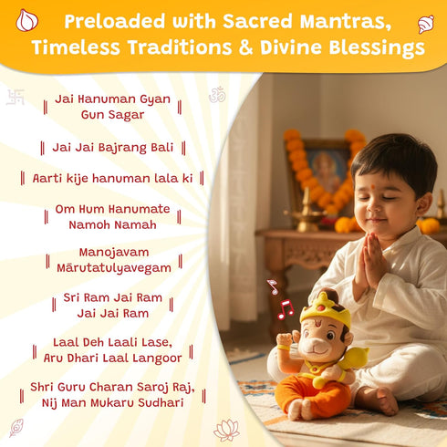 Wonder Buddy Divine Mantra Chanting Baby Hanuman