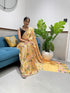 VasthrlayGeorgette Unstitched Srivalli Yellow Free Ethnic Wear