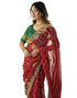 Vasthrlay Georgette Embroidery Red1 Red Saree
